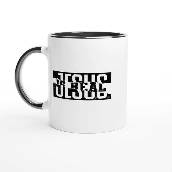 Jesus Is Real Christian Mug – Bold Faith Mug by Kingdom Klothing