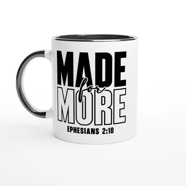 Made for More Christian Mug – Inspirational Faith Gift by Kingdom Klothing