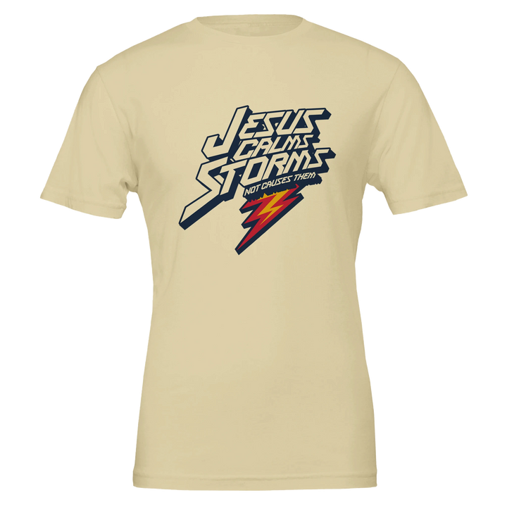 Jesus Calms Storms T-shirt | Kingdom Klothing Christian Tee