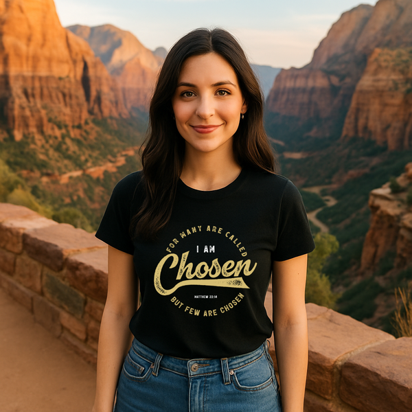 I Am Chosen T-shirt | Kingdom Klothing Christian Apparel