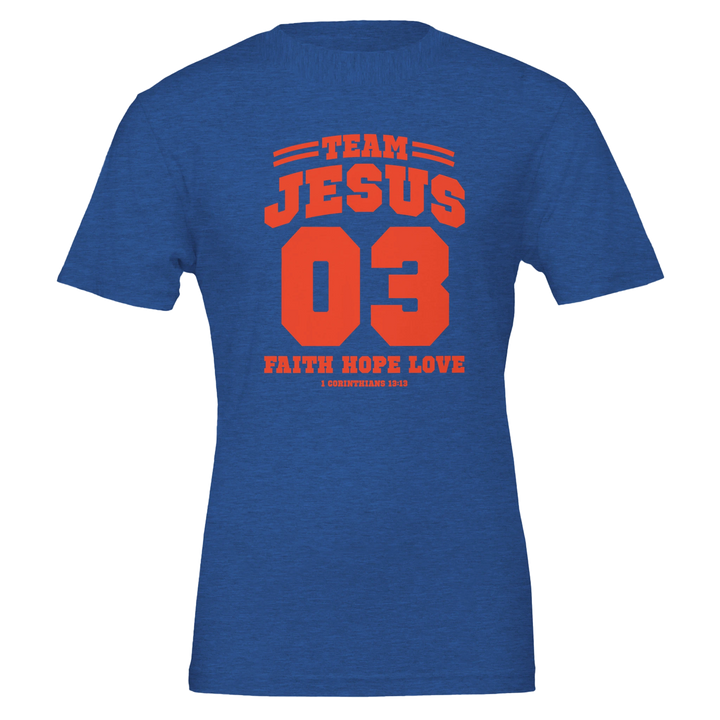 Team Jesus T-shirt | Kingdom Klothing Christian Apparel