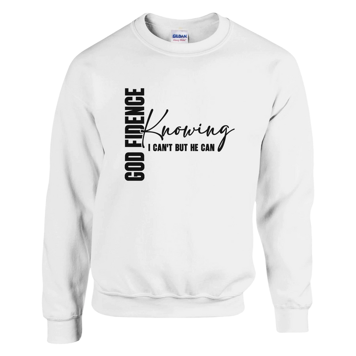 Godfidence Christian Sweatshirt – Bold Faith Hoodie by Kingdom Klothing
