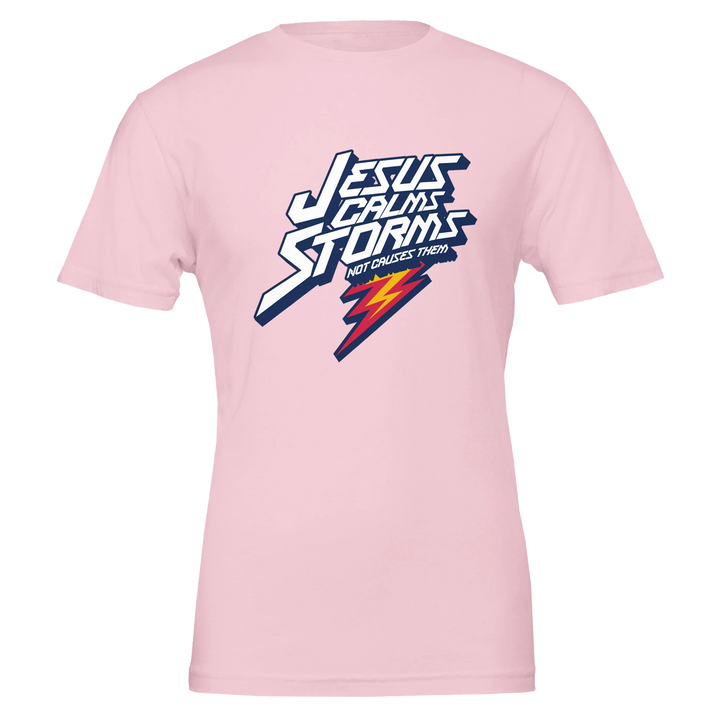 Jesus Calms Storms T-shirt | Kingdom Klothing Christian Tee
