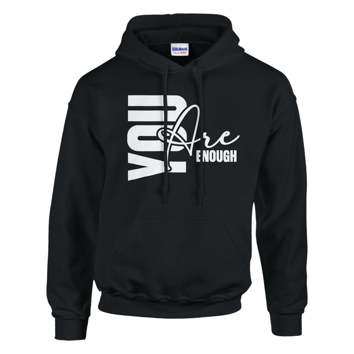 You Are Enough Hoodie – Encouraging Christian Hoodie by Kingdom Klothing