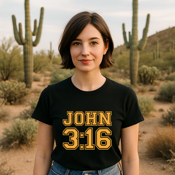 John 3:16 T-shirt | Kingdom Klothing Bible Verse Tee