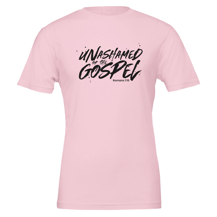 Unashamed of the Gospel T-shirt | Kingdom Klothing Tee