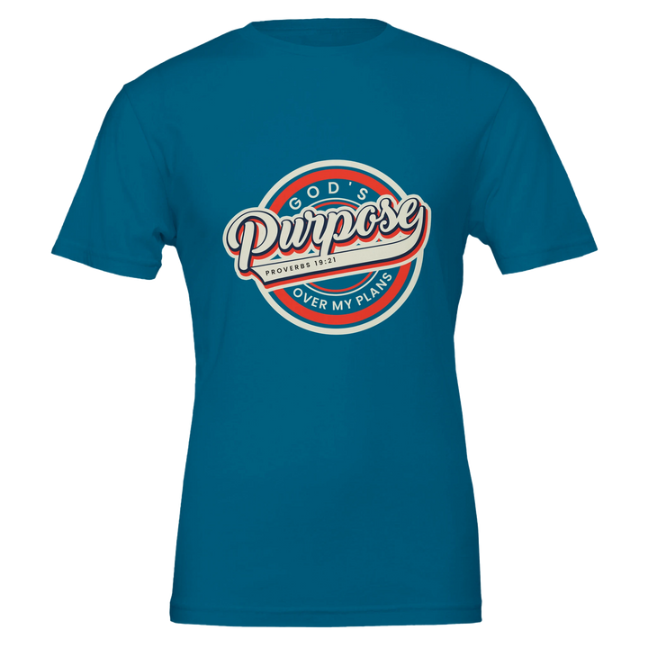 God’s Purpose Over My Plans T-shirt | Kingdom Klothing