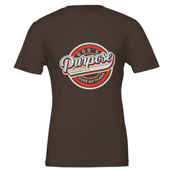 God’s Purpose Over My Plans T-shirt | Kingdom Klothing