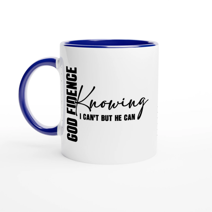 Godfidence Christian Mug – Bold Faith Mug by Kingdom Klothing