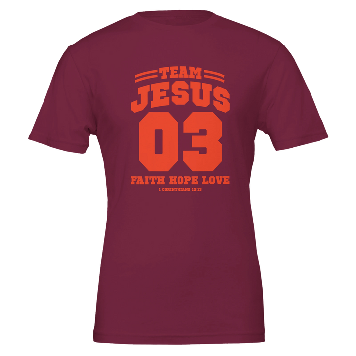 Team Jesus T-shirt | Kingdom Klothing Christian Apparel