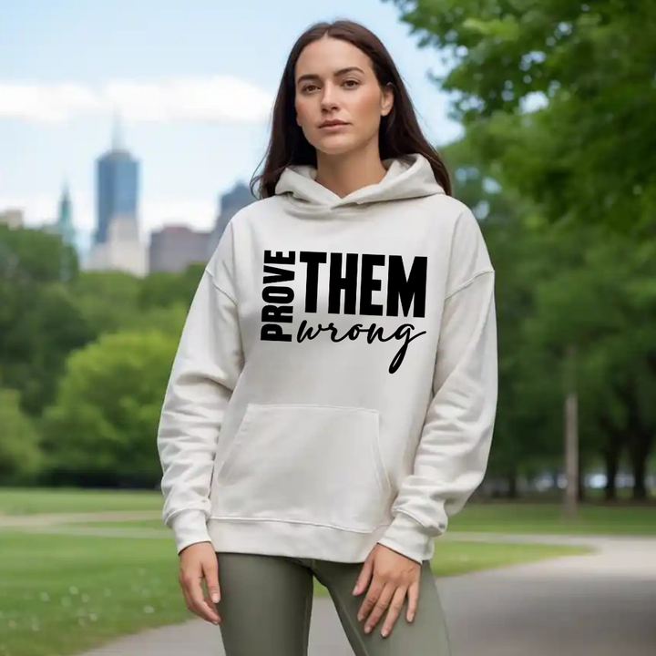 Prove Them Wrong Hoodie – Christian Hoodie by Kingdom Klothing with Faith-Fueled Confidence