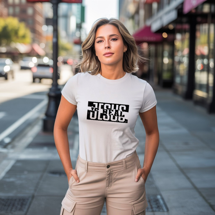 Jesus is Real T-shirt | Kingdom Klothing Faith Statement Tee