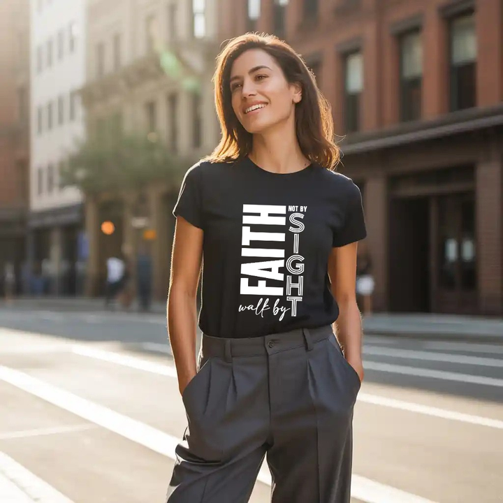 Walk by Faith T-shirt | Kingdom Klothing