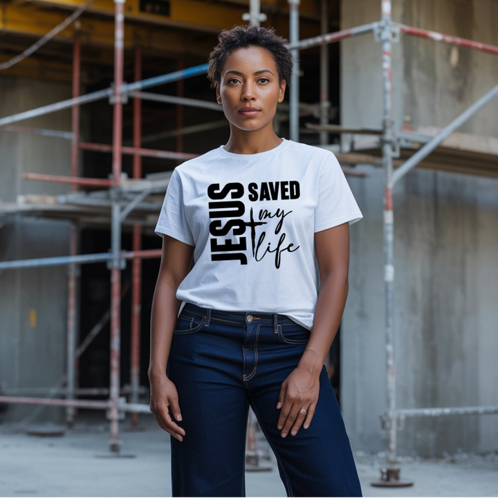 Jesus Saved My Life T-shirt | Kingdom Klothing