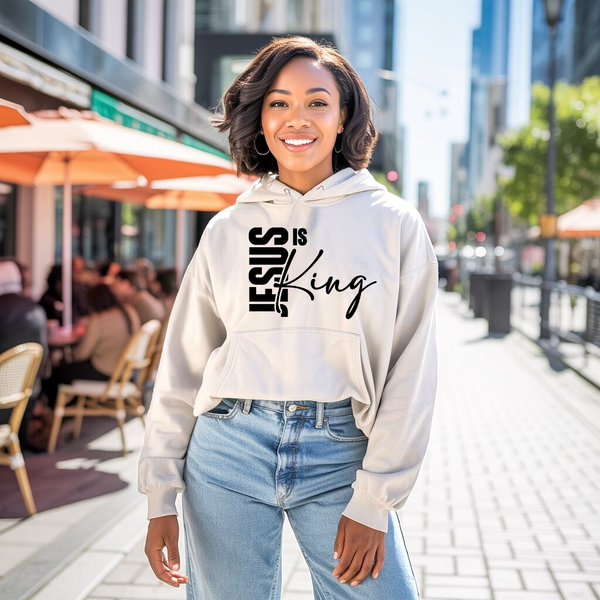 
Jesus Is King Hoodie – Powerful Christian Hoodie by Kingdom Klothing