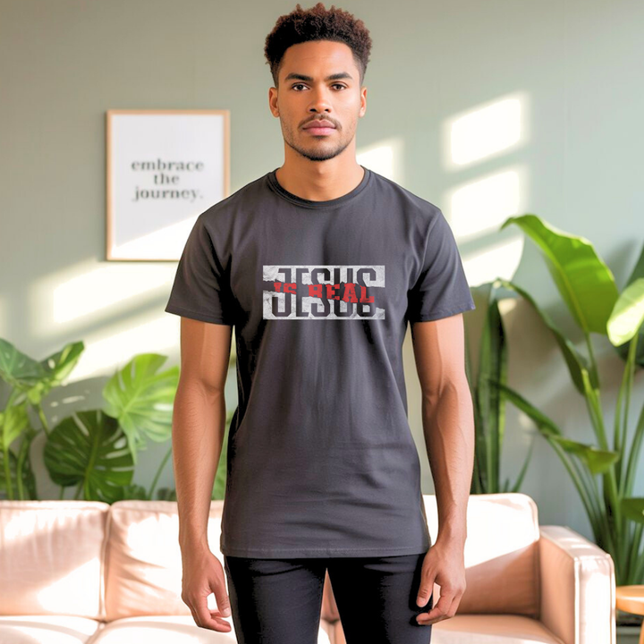 Jesus is Real T-shirt | Kingdom Klothing Faith Statement Tee