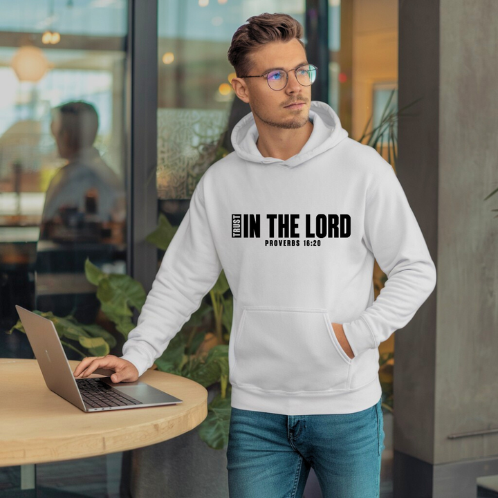 Trust in the Lord Hoodie – Christian Hoodie by Kingdom Klothing | Proverbs 3:5 Apparel
