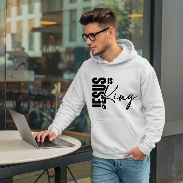 
Jesus Is King Hoodie – Powerful Christian Hoodie by Kingdom Klothing