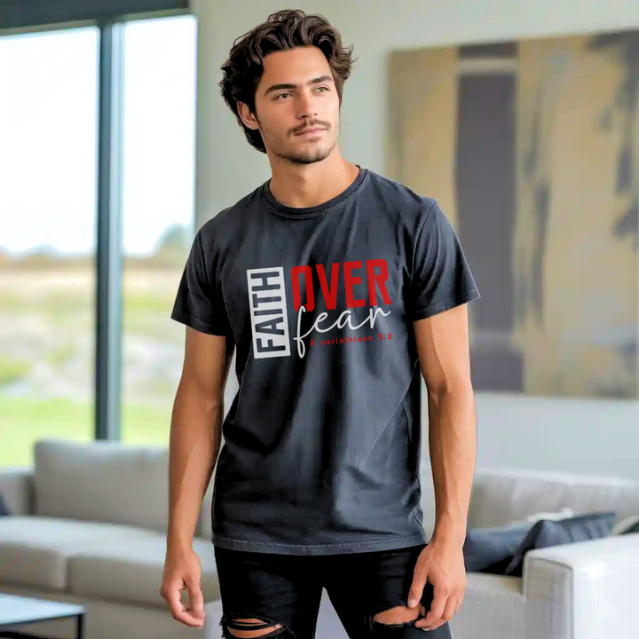 Faith Over Fear T-shirt | Kingdom Klothing