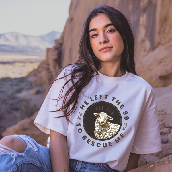 He Left the 99 to Rescue Me T-shirt | Kingdom Klothing