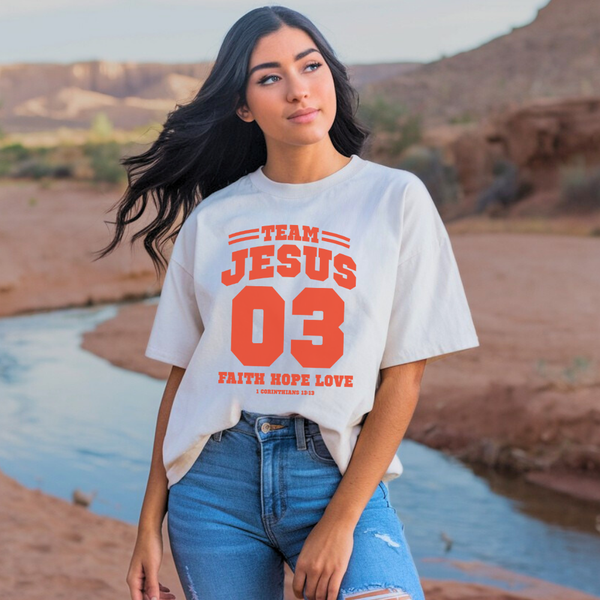Team Jesus T-shirt | Kingdom Klothing Christian Apparel