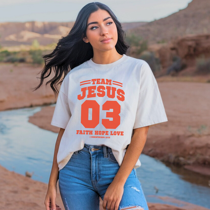 Team Jesus T-shirt | Kingdom Klothing Christian Apparel