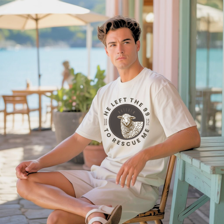 He Left the 99 to Rescue Me T-shirt | Kingdom Klothing