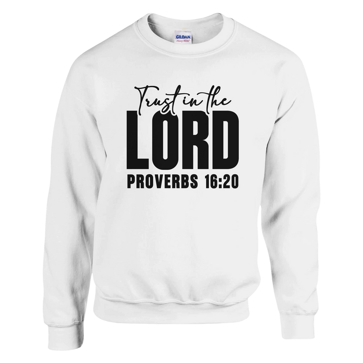 Trust in the Lord Christian Sweatshirt – Faith-Based Apparel by Kingdom Klothing