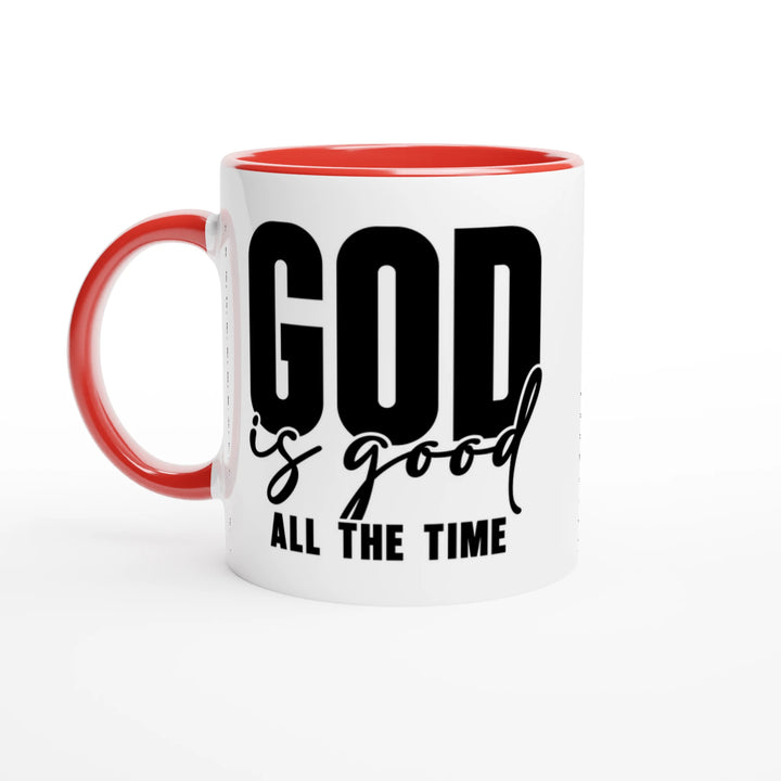 God is Good All the Time Christian Mug – Faith-Based Gift by Kingdom Klothing