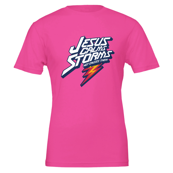 Jesus Calms Storms T-shirt | Kingdom Klothing Christian Tee