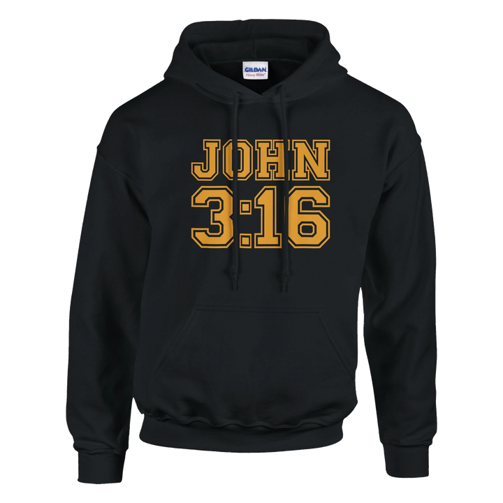 John 3:16 Hoodie – Christian Hoodie by Kingdom Klothing | God So Loved the World