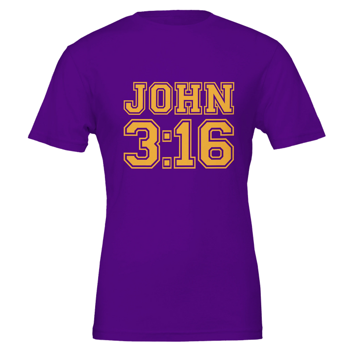 John 3:16 T-shirt | Kingdom Klothing Bible Verse Tee