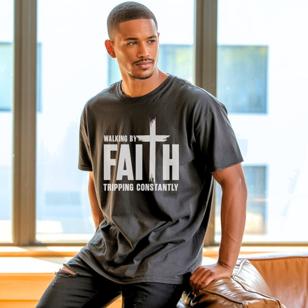 Walking by Faith T-shirt | Kingdom Klothing