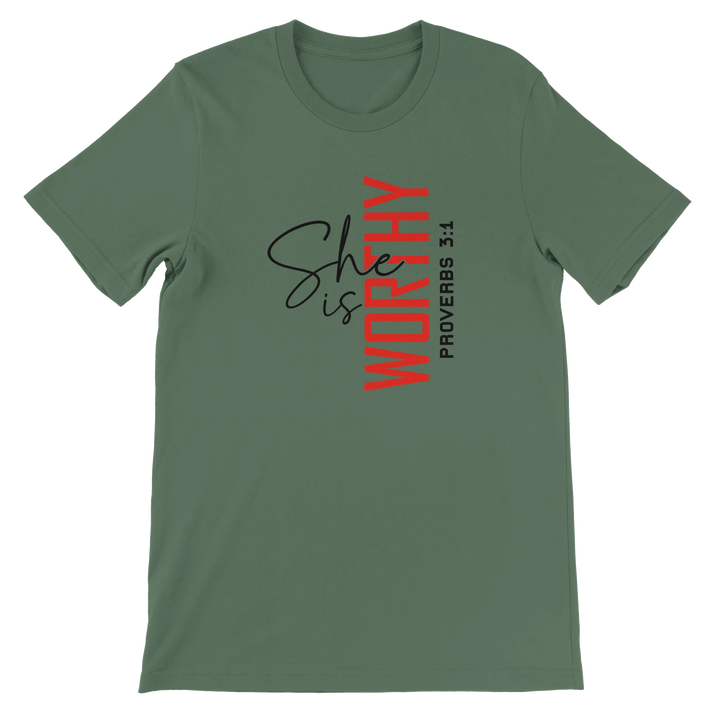 She is Worthy T-shirt | Kingdom Klothing