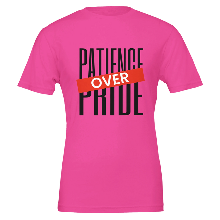 Patience Over Pride T-shirt | Kingdom Klothing Christian Tee