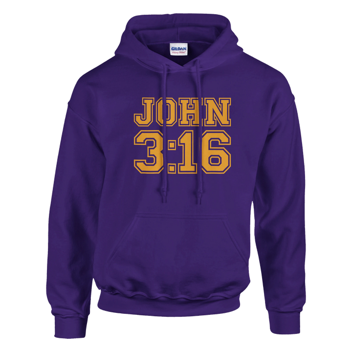 John 3:16 Hoodie – Christian Hoodie by Kingdom Klothing | God So Loved the World