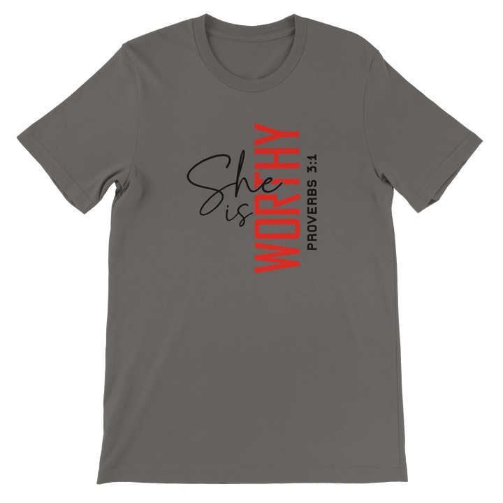 She is Worthy T-shirt | Kingdom Klothing