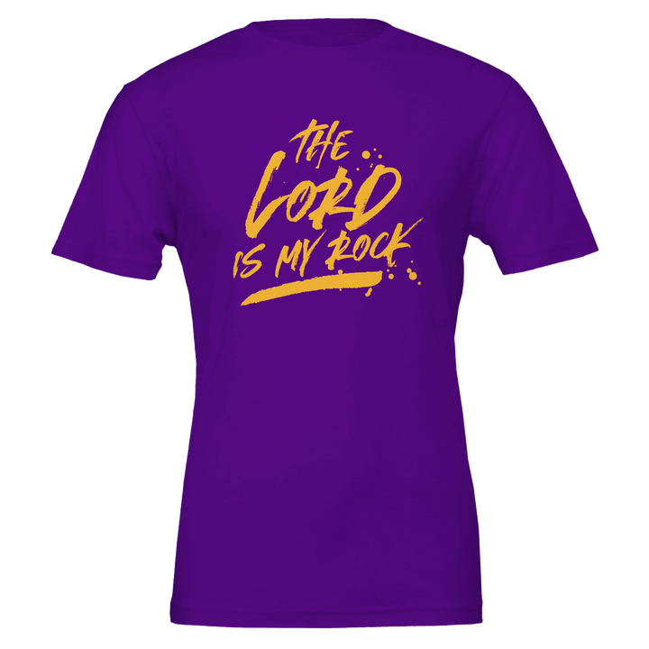 The Lord is My Rock T-shirt | Kingdom Klothing Faith Tee