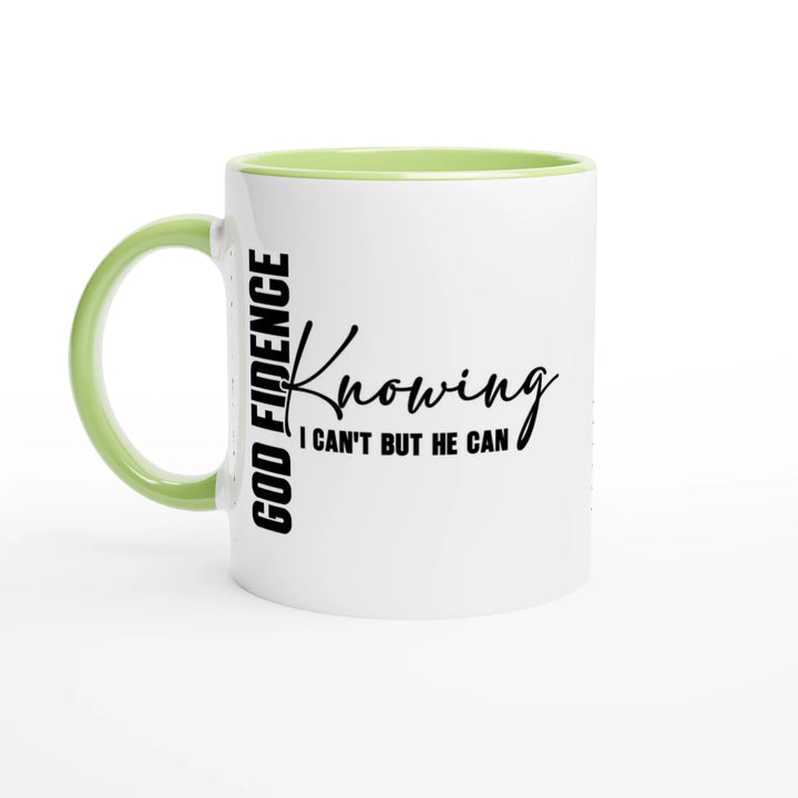 Godfidence Christian Mug – Bold Faith Mug by Kingdom Klothing