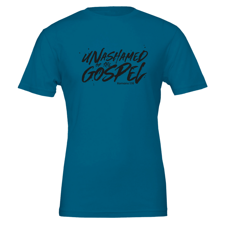 Unashamed of the Gospel T-shirt | Kingdom Klothing Tee