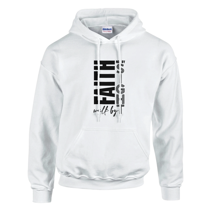 Walk by Faith Not by Sight Hoodie – Christian Hoodie by Kingdom Klothing