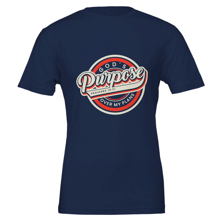 God’s Purpose Over My Plans T-shirt | Kingdom Klothing