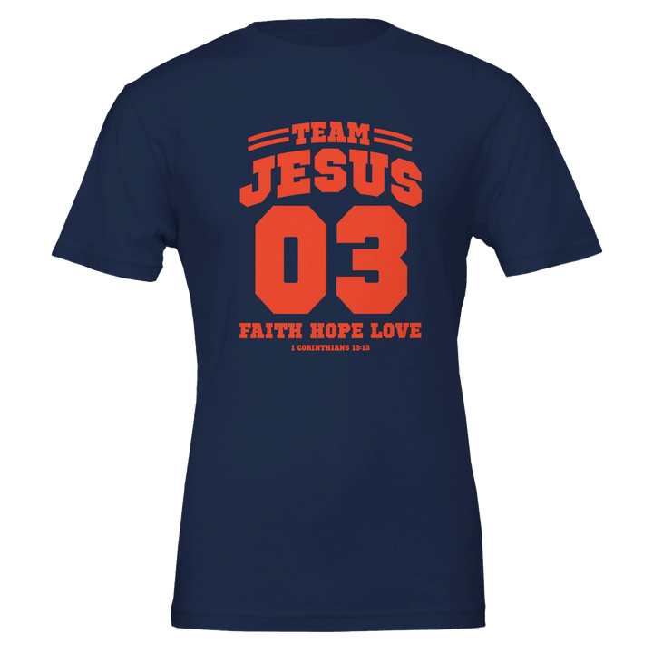 Team Jesus T-shirt | Kingdom Klothing Christian Apparel