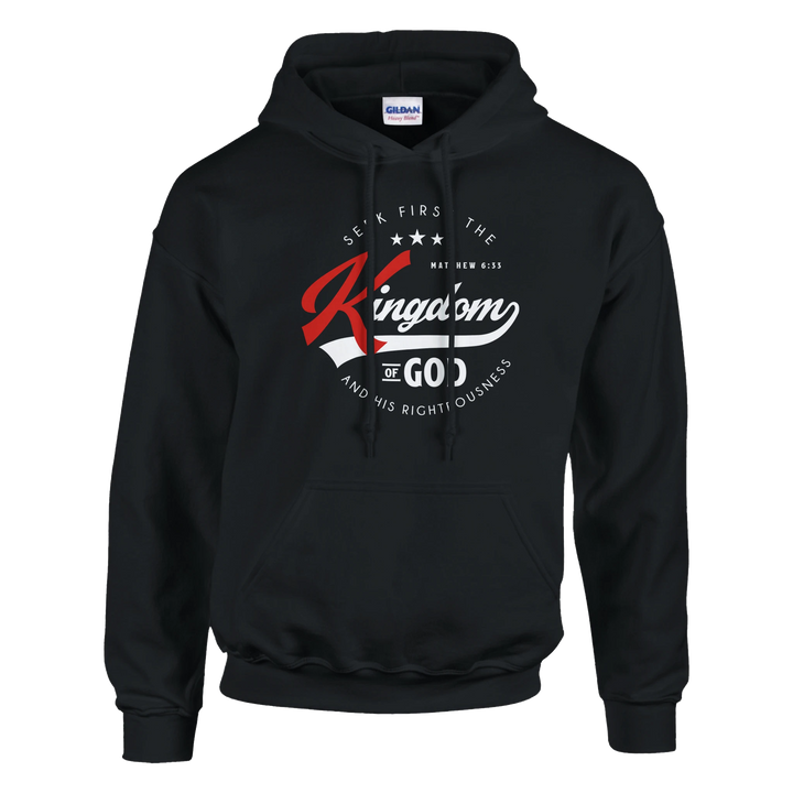 Seek First the Kingdom of God Hoodie – Christian Hoodie by Kingdom Klothing