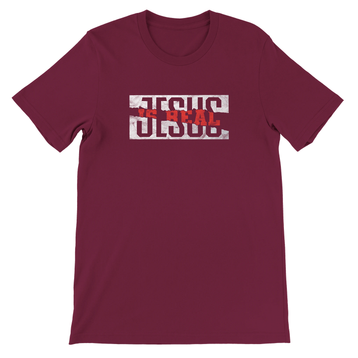 Jesus is Real T-shirt | Kingdom Klothing Faith Statement Tee