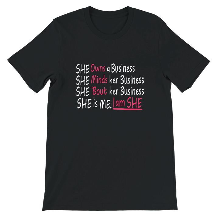 Entrepreneur statement tee for women by Kingdom Klothing