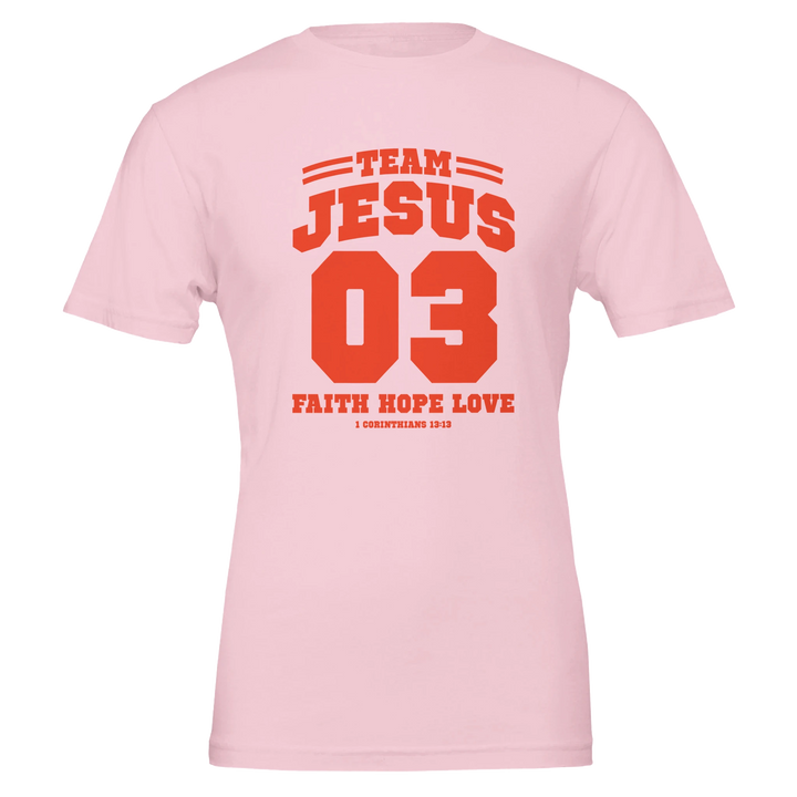 Team Jesus T-shirt | Kingdom Klothing Christian Apparel