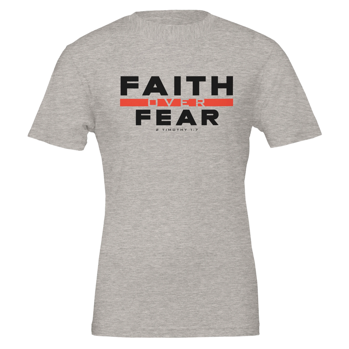 Faith Over Fear T-shirt | Kingdom Klothing Christian Tee