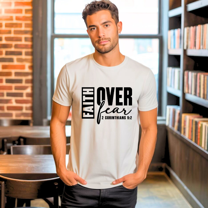Faith Over Fear T-shirt | Kingdom Klothing