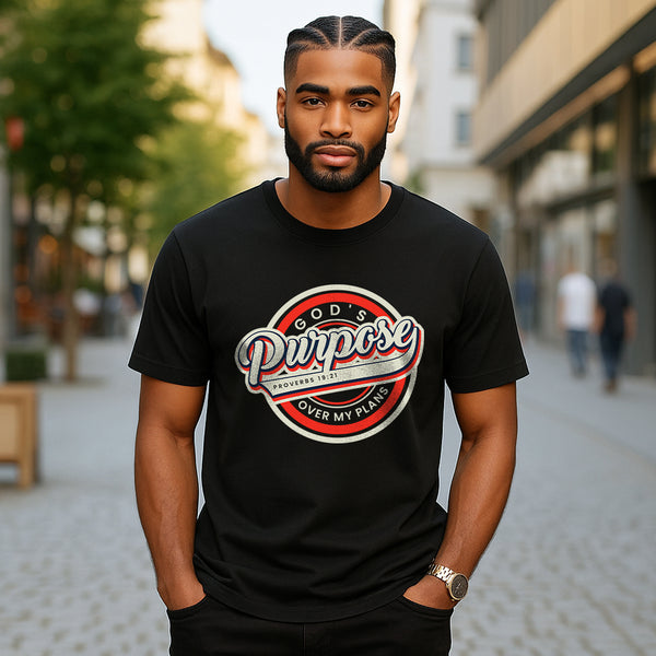 God’s Purpose Over My Plans T-shirt | Kingdom Klothing